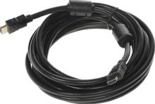 Изображение товара Кабель аудио-видео NingBo HDMI-5M-MG,  HDMI (m) -  HDMI (m),  ver 1.4,  5м, GOLD,  ф/фильтр,  черный