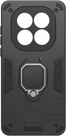Чехол (клип-кейс) BORASCO Anti-Shock case, для Xiaomi Redmi Note 15 Pro 4G, противоударный, черный [76153]