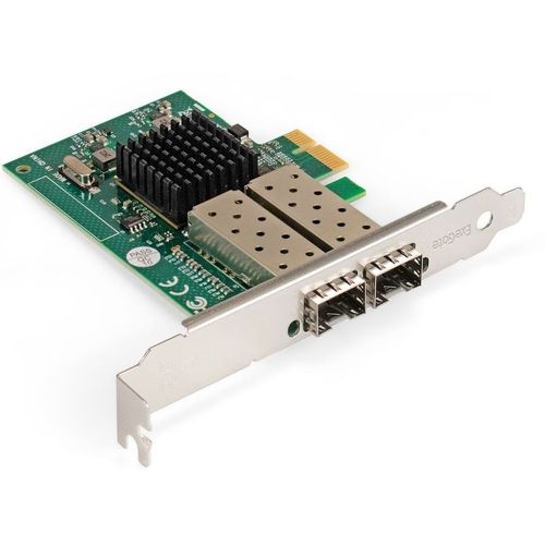 Сетевая карта Gigabit Ethernet EXEGATE EXE-82576-F2 PCI Express x1 [ex296229rus]