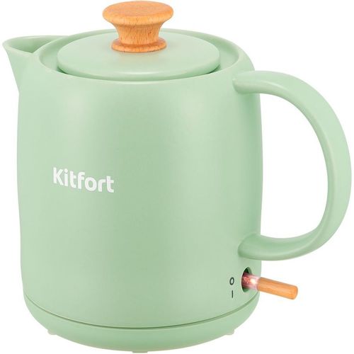 Чайник электрический KitFort КТ-8746, 1л, керамика/металл