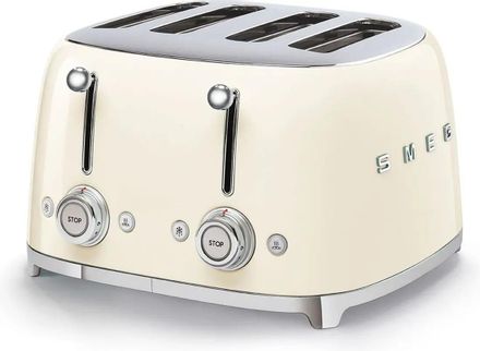 Тостер SMEG TSF03CREU, кремовый