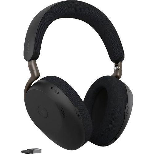 Гарнитура Jabra Evolve 3 85 MS, для компьютера/мобильных устройств, накладные, Bluetooth/радио/3,5 мм, черный