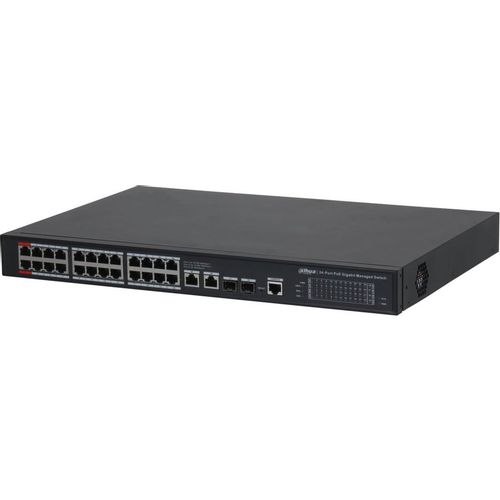 Коммутатор Dahua DH-S4228-24GT-360, управляемый, 26 RJ-45, 10/100/1000 Мбит/с