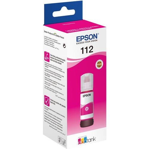 Чернила Epson 112 C13T06C34A, для Epson, 70мл, пурпурный