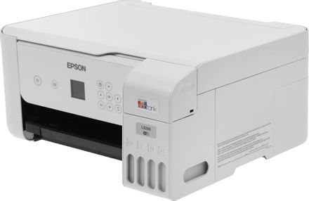 МФУ струйное Epson EcoTank L3266 цветная печать, A4, с СНПЧ, белый [c11cj66416]