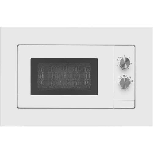Встраиваемая микроволновая печь MAUNFELD JBMO725WH01, 20л, 700Вт, белый