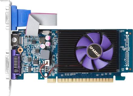 Видеокарта Sparkle PCI-E NV GT210 1024Mb 64b DDR3 DVI+HDMI+CRT RTL