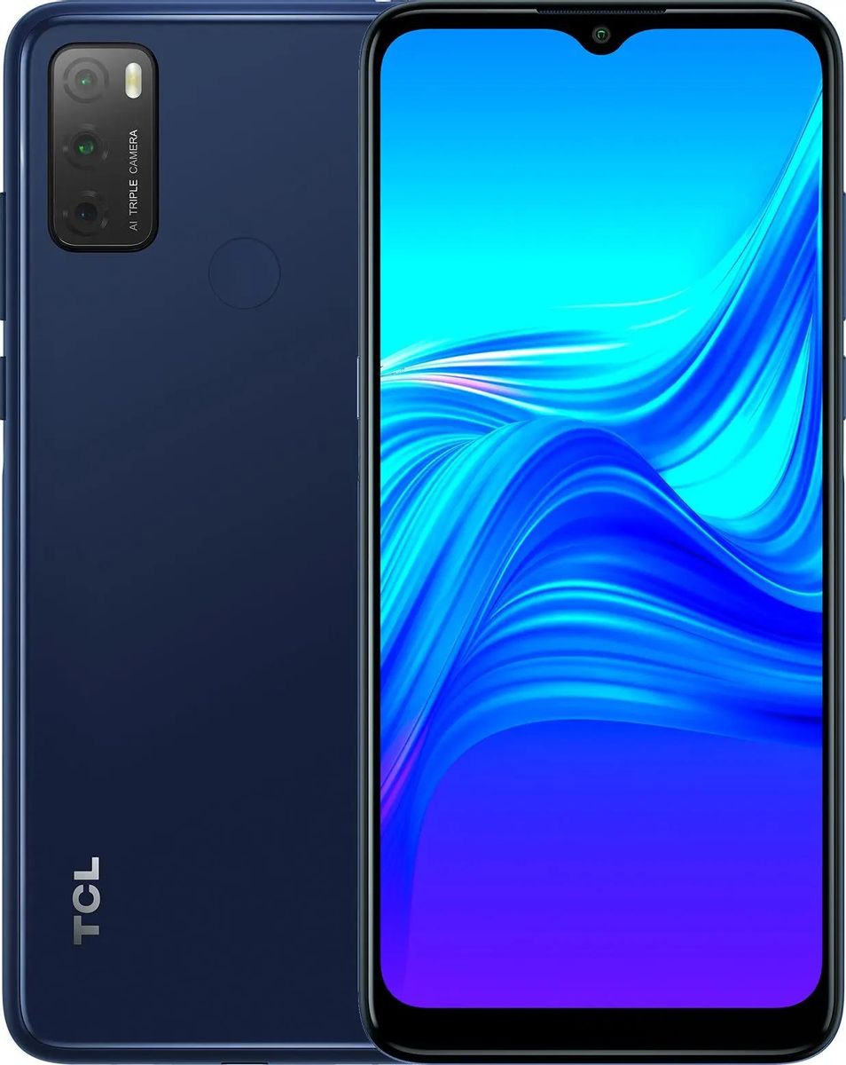 Смартфон TCL 20Y 64Gb, 6156H, синий – купить в Ситилинк | 1557975