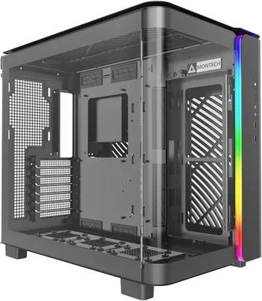 Корпус ATX MONTECH King 95, Midi-Tower, без БП,  черный