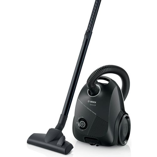 Пылесос Bosch Serie 2 BGBS2BA1P, 600Вт, черный/черный