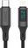 Изображение товара Кабель PERO DC-14,  Lightning (m) -  USB Type-C (m),  1.2м,  черный [prdc-14cl]