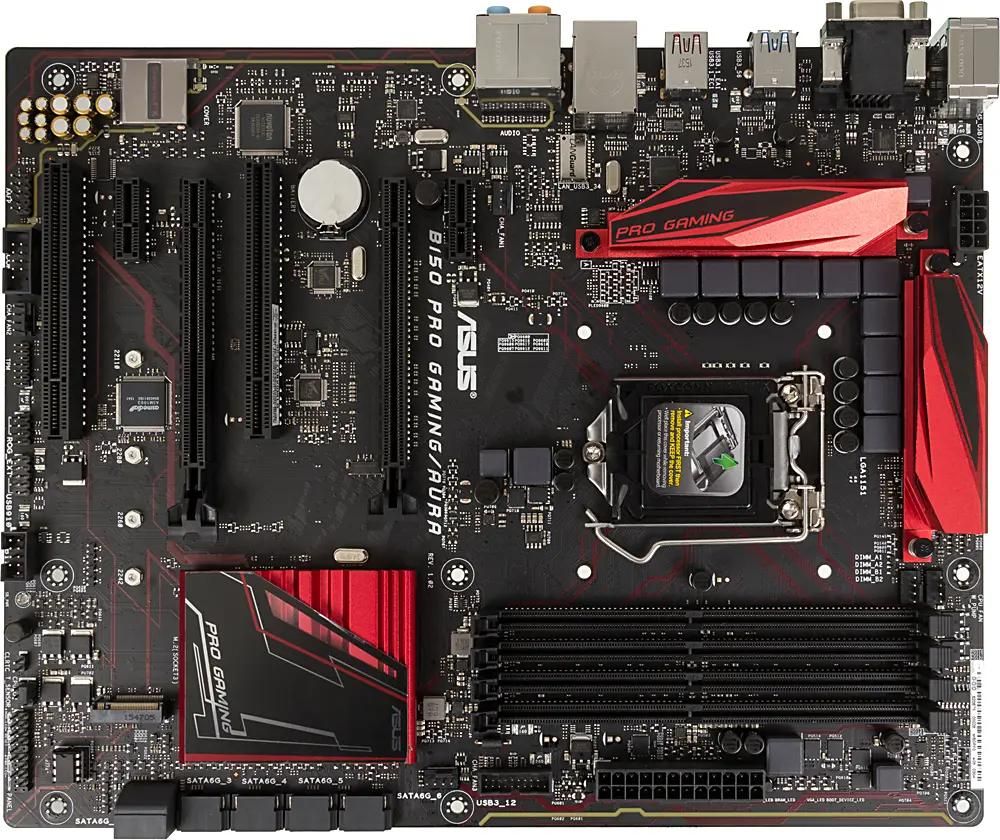 ASUS B150 PRO GAMING AURA LGA 1151 Intel B150 ATX Ret 376497