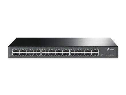Коммутатор TP-LINK TL-SG1048, неуправляемый, 48 RJ-45, 1000 Мбит/с(Б/У)