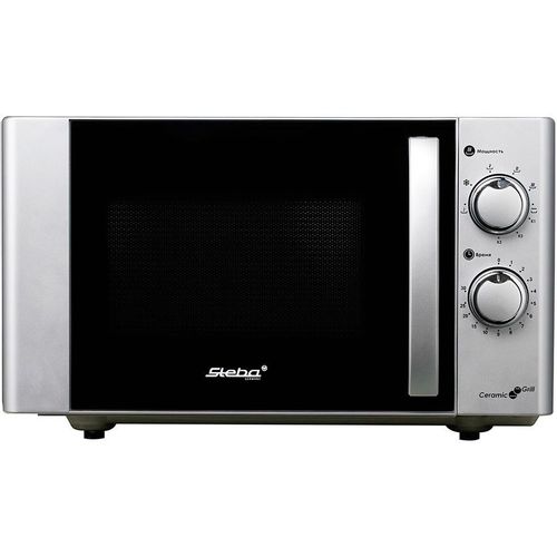 Микроволновая печь STEBA MIC 2130 Ceramic, 700Вт, 20л, серебристый