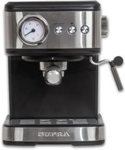 Кофеварка Supra CMS-1520, рожковая, черный / серебристый – купить в ...