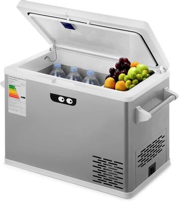 Автохолодильник KitFort KT-2423,  50л,  серебристый и белый