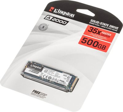 SSD Kingston A2000 SA2000M8 500G 500 M.2 2280 PCIe x4 NVMe 1387309