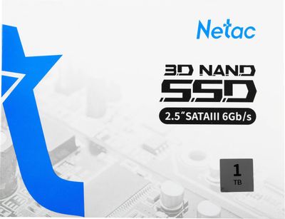 Характеристики SSD накопитель NETAC N600S NT01N600S-001T-S3X 1ТБ, 2.5 ...
