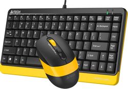 Комплект (клавиатура+мышь) A4TECH Fstyler F1110, черный
