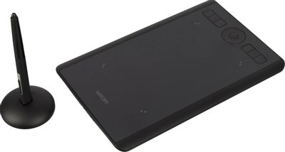 Графический планшет Wacom Intuos Pro PTH-460, A6, черный