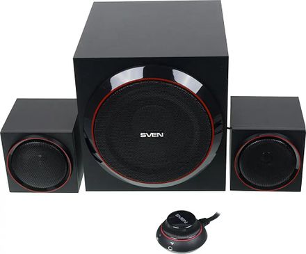 Колонки Sven MS-1080,  2.1,  черный [sv-01301080ch]