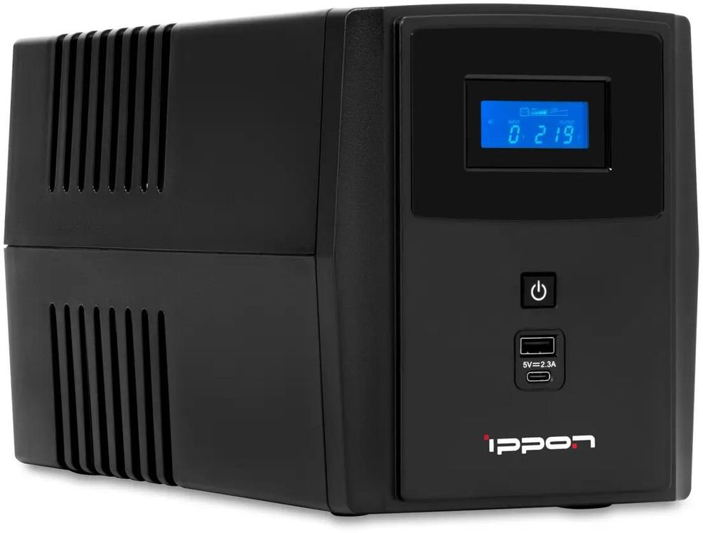Источник бесперебойного питания Ippon Smart Power Pro II Euro 1600 / 1600 ВА / 960 Вт / 4 x CEE 7 (евророзетка), фото4