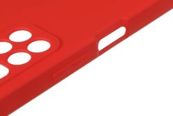 Чехол (клип-кейс) BORASCO Microfiber Case, для Xiaomi Poco M4 Pro 5G, красный