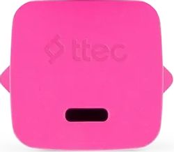 Сетевое зарядное устройство TTEC 2SCG20LNP, розовый