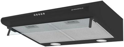 Вытяжка козырьковая MAUNFELD MP-1 60, управление кнопочное, черный [ут000012218]