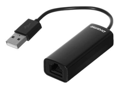 Сетевой адаптер Fast Ethernet Digma D-USB2-LAN100 USB 2.0