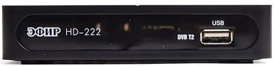 Ресивер DVB-T2 Сигнал Эфир HD-222, черный – купить в Ситилинк | 1838009