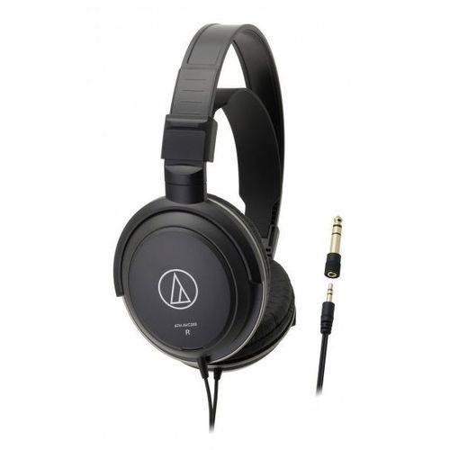 Наушники Audio-Technica ATH-AVC200, 3.5 мм/6.3 мм, накладные, черный [15118391]