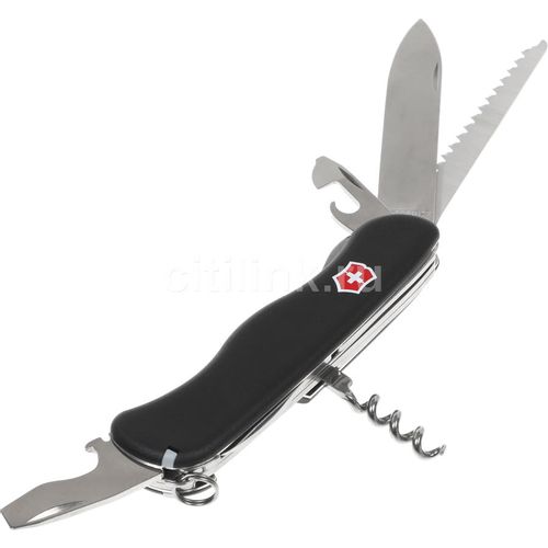 Складной нож Victorinox Forester, функций: 12, 111мм, черный, коробка картонная [0.8363.3]