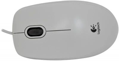 Характеристики Мышь Logitech B110, оптическая, проводная, USB, белый ...