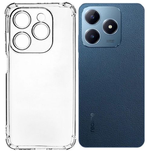 Чехол (клип-кейс) PERO CC02, для Realme C63, противоударный, прозрачный [cc02-rc63-tr]