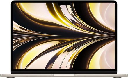 Ноутбук Apple MacBook Air A2681, 13.6", Retina, Apple M2 8 core 3.5ГГц, 8-ядерный, 16ГБ 256ГБ SSD,  macOS,  сияющая звезда [mc7w4hn/a]