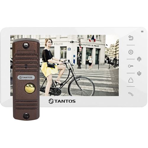 Комплект домофона TANTOS Amelie kit, белый [00-00189398]