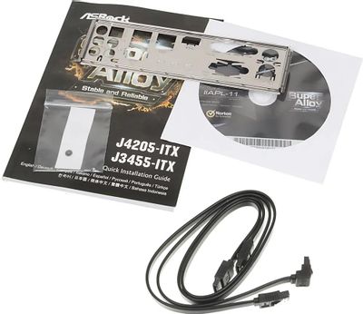 Характеристики Материнская плата ASRock J4205-ITX, mini-ITX Характеристики Материнская плата ASRock J4205-ITX, mini-ITX