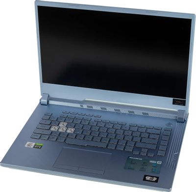 Ноутбук игровой ASUS ROG G512LV-HN056 90NR04D2-M02950, 15.6", Intel Core i7 10750H 2.6ГГц, 6-ядерный, 16ГБ DDR4, 512ГБ SSD,  NVIDIA GeForce  RTX 2060 - 6 ГБ, без операционной системы, голубой