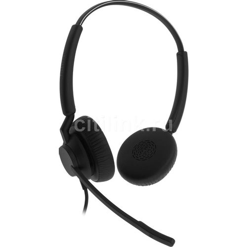Гарнитура Jabra Engage 40, для контактных центров, накладные, проводные, черный [4099-413-279]