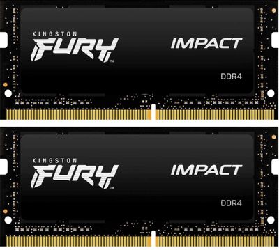 Kingston Fury Impact KF426S15IB1K2 32 DDR4 2x 16 2666 SO DIMM Ret 2009251