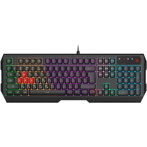 Клавиатура A4TECH Bloody B140N, проводная, USB, мембранная, черный