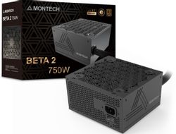 Блок питания MONTECH Beta 2, 750Вт, черный
