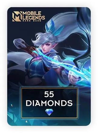 Пополнение игровой валюты MOBILE LEGENDS 55 Diamonds, регион: Россия