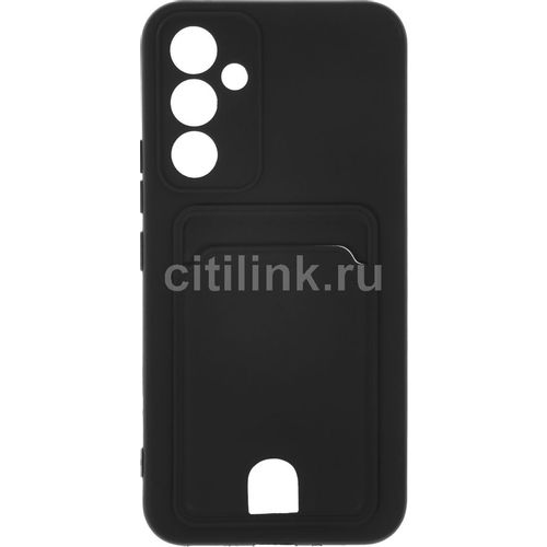 Чехол (клип-кейс) ZIBELINO Soft Matte Card Holder, для Samsung Galaxy A54, черный [zsch-sam-a54-cam-blk]