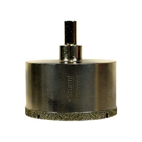 Коронка STURM! 1055-10-7070, по керамограниту, трехгранный, 1шт