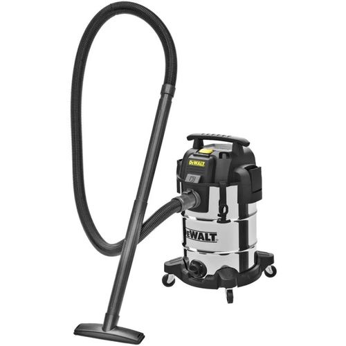 Строительный пылесос DeWALT DXV30SAPTA-QT, серебристый