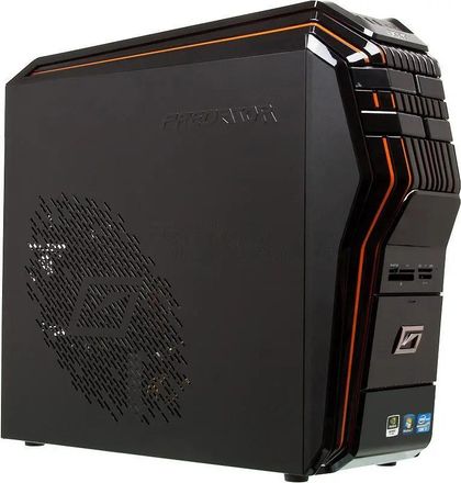 Компьютер Acer Aspire Predator G5910,  Intel Core i7 2600K,  DDR3 8ГБ, 1000ГБ,  64ГБ(SSD),  NVIDIA GeForce GTX 580 - 1.5 ГБ,  CR,  Windows 7 Home Premium,  черный и оранжевый [pt.sfje2.195]