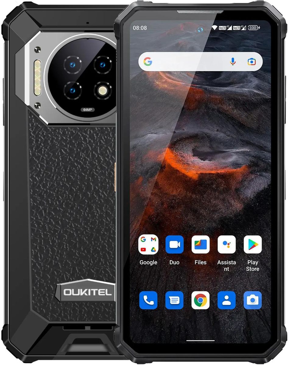 Смартфон OUKITEL WP19 8/256Gb, черный – купить в Ситилинк | 1838017