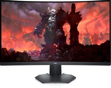 Изображение товара 31.5" Монитор Dell S3222DGM,  2560x1440,  VA,  165Гц,  2хHDMI,  1хDP,  изогнутый, черный [3222-5120]